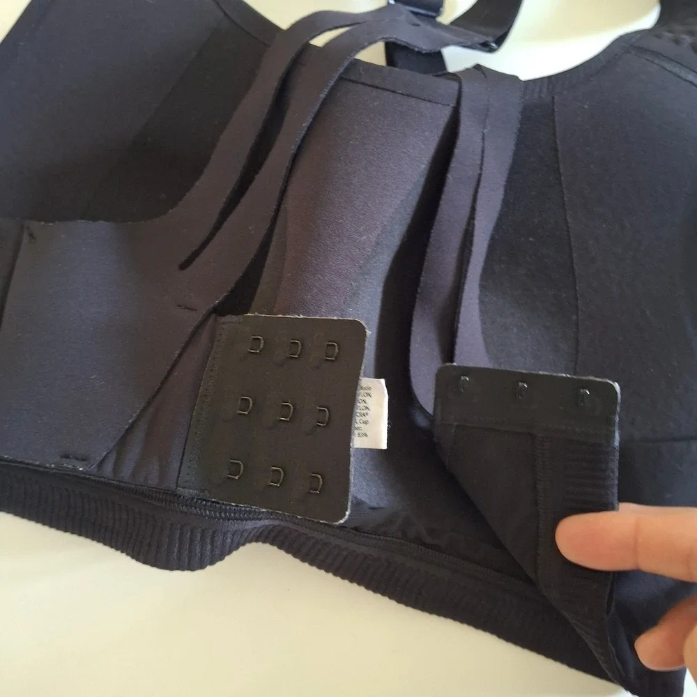 Lululemon Run Times Bra Black High Support Sports Bra 32DD